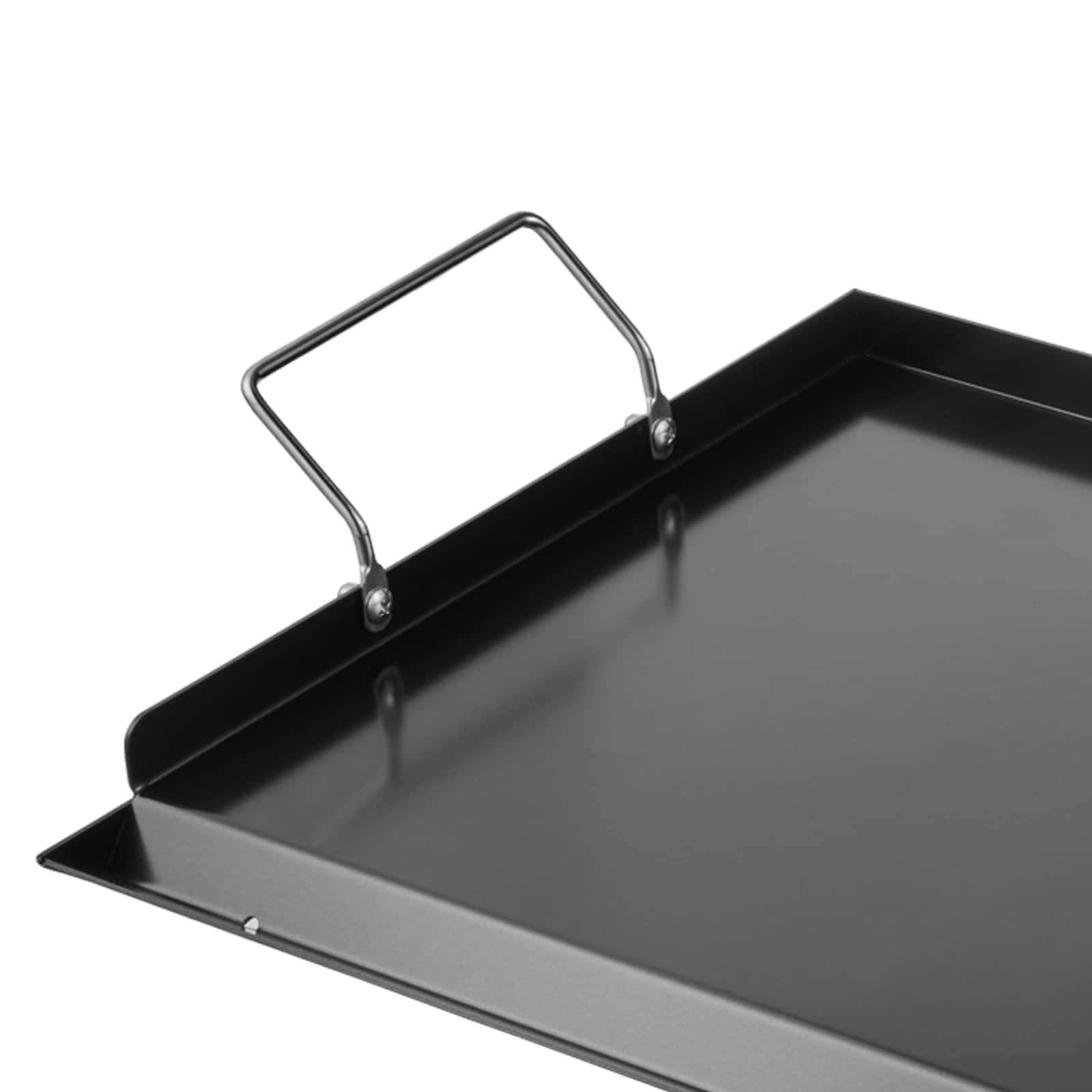 24x16 In Flat Top Griddle Carbon Steel Universal BBQ Grill Pan Cookware_voghion.com
